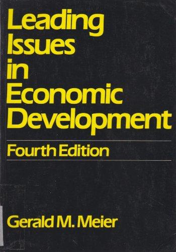 Book Leading Issues in Economic Development free
