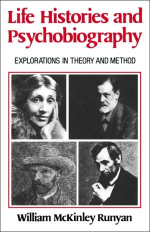 Book Life Histories and Psychobiography: Explorations in Theory and Method free
