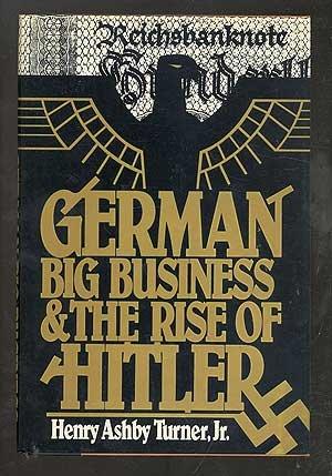 Book German Big Business and the Rise of Hitler free