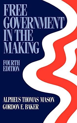 Book Free Government in the Making: Readings in American Political Thought free