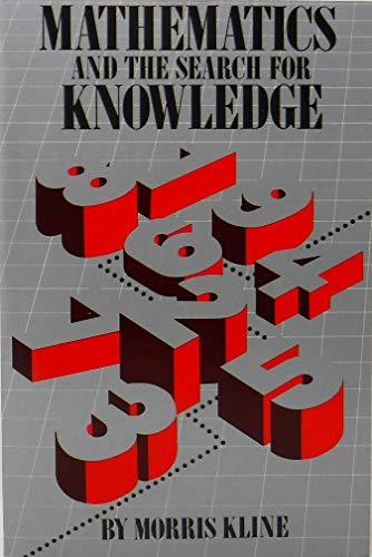 Book Mathematics and the Search for Knowledge free