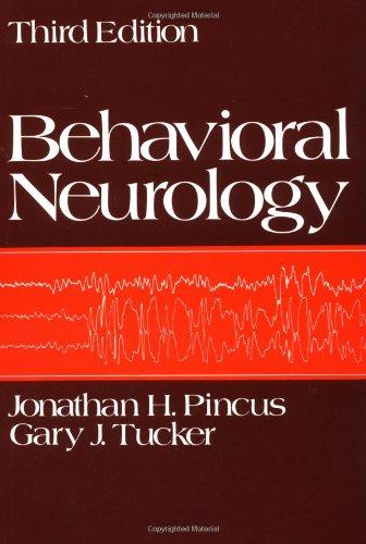 Book Behavioral Neurology free
