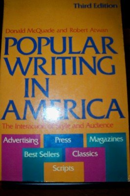Book Popular Writing in America: The Interaction of Style and Audience free