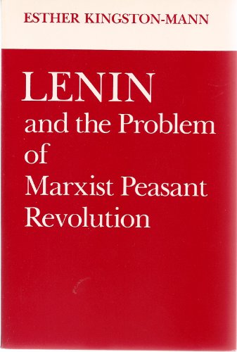 Book Lenin and the Problem of Marxist Peasant Revolution free