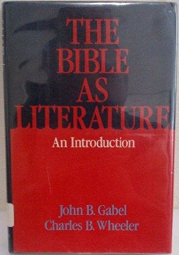 Book The Bible as Literature: An Introduction free