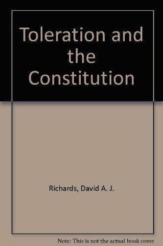 Book Toleration and the Constitution free