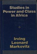 Book Studies In Power And Class In Africa free
