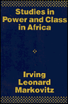 Book Studies in Power and Class in Africa free