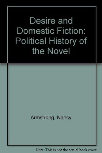 Book Desire and Domestic Fiction: A Political History of the Novel free