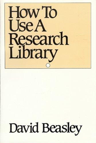 Book How To Use a Research Library (Oxford Paperbacks) free
