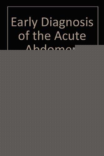 Book Cope's Early Diagnosis Of The Acute Abdomen free