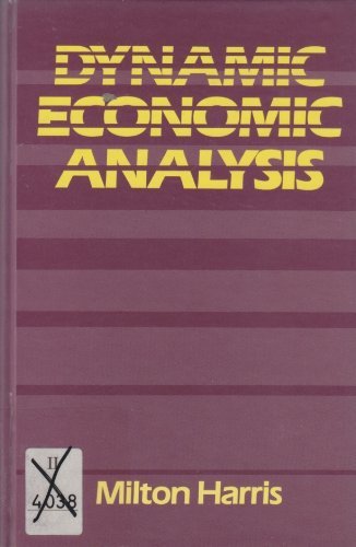 Book Dynamic Economic Analysis free