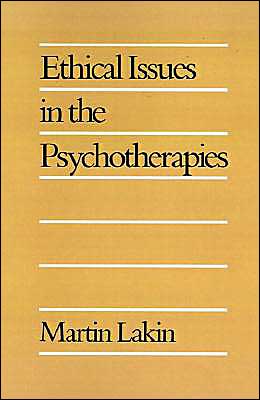 Book Ethical Issues in the Psychotherapies free