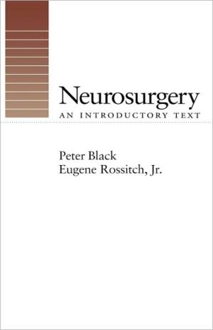 Book Neurosurgery: An Introductory Text free