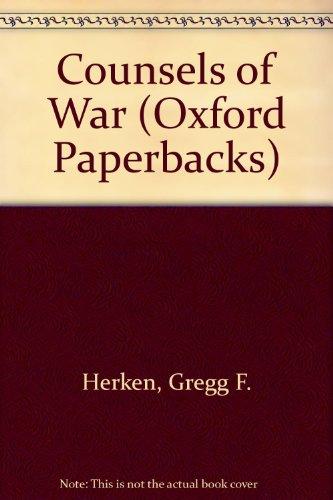Book Counsels of War (Oxford Paperbacks) free