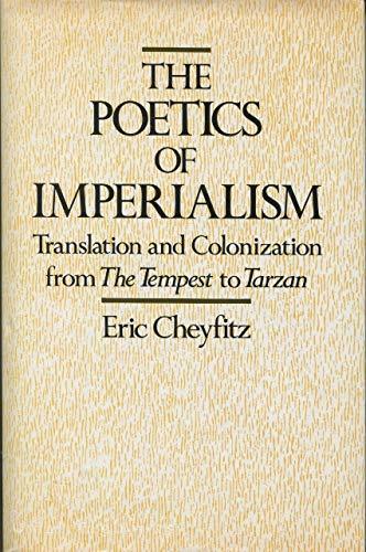 Book The Poetics of Imperialism: Translation and Colonization from The Tempest to Tarzan free