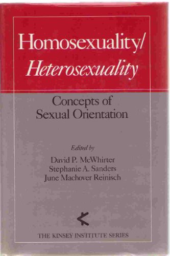 Book Homosexuality/Heterosexuality: Concepts of Sexual Orientation (Kinsey Institute Series) free