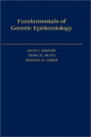 Book Fundamentals of Genetic Epidemiology free