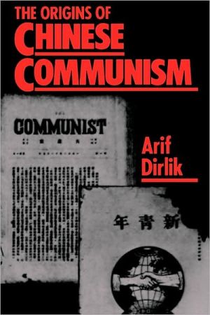 Book The Origins of Chinese Communism free