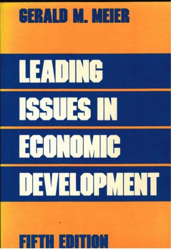 Book Leading Issues in Economic Development free
