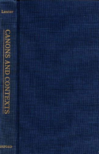 Book Canons and Contexts free