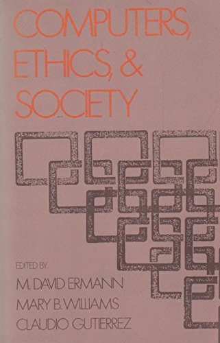 Book Computers, Ethics, and Society free