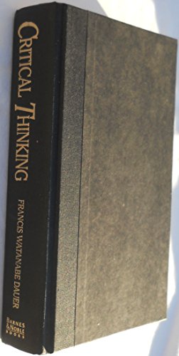 Book Critical Thinking: An Introduction To Reasoning free