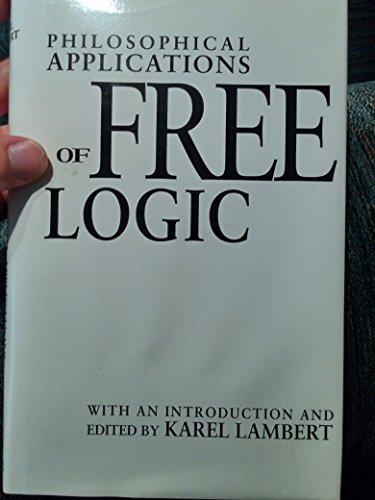Book Philosophical Applications Of Free Logic free