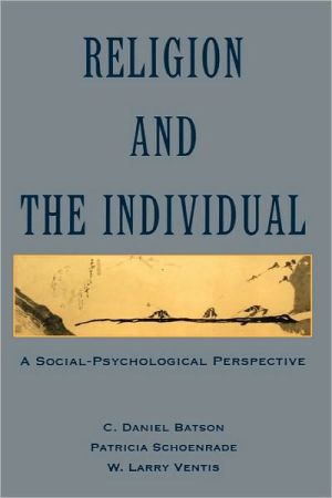 Book Religion and the Individual: A Social-Psychological Perspective free