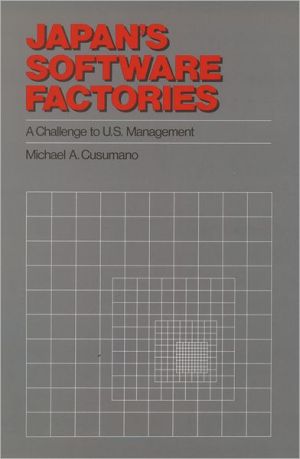 Book Japan's Software Factories: A Challenge to U.S. Management free