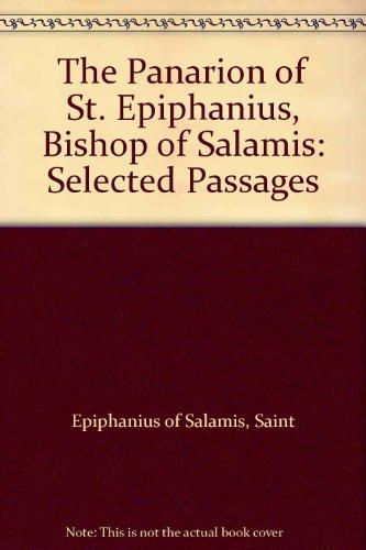 Book The Panarion of St. Epiphanius, Bishop of Salamis: Selected Passages free