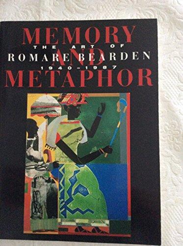 Book Memory and Metaphor: The Art of Romare Bearden 1940-1987 free