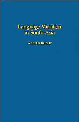 Book Language Variation in South Asia free