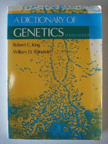Book A Dictionary of Genetics free
