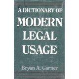 Book A Dictionary of Modern Legal Usage (Oxford Paperbacks) free