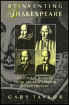 Book Reinventing Shakespeare: A Cultural History from the Restoration to the Present free