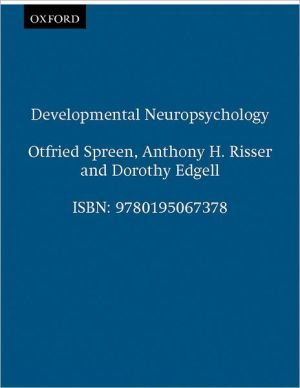 Book Developmental Neuropsychology free