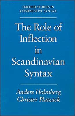 Book The Role of Inflection in Scandinavian Syntax free