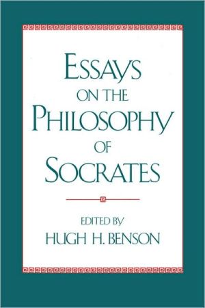 Book Essays on the Philosophy of Socrates free