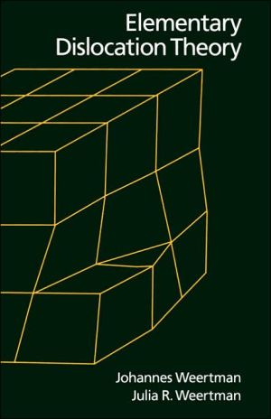 Book Elementary Dislocation Theory free