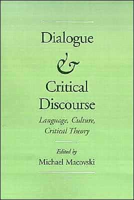 Book Dialogue and Critical Discourse: Language, Culture, Critical Theory free