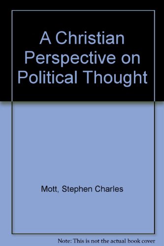 Book A Christian Perspective on Political Thought free