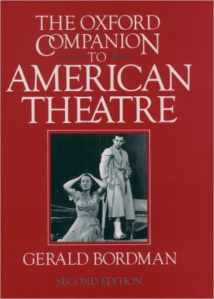 Book The Oxford Companion to American Theatre free