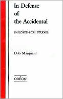 Book In Defense of the Accidental (Apologie des Zufälligen): Philosophical Studies (Odéon) free