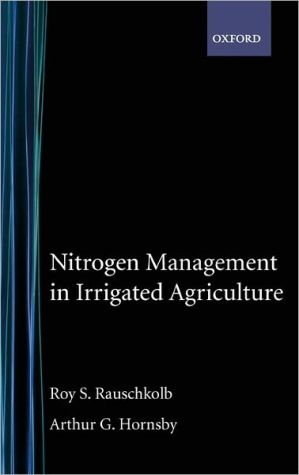 Book Nitrogen Management In Irrigated Agriculture free