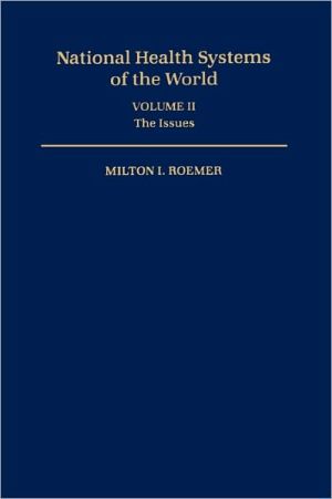Book National Health Systems Of The World free