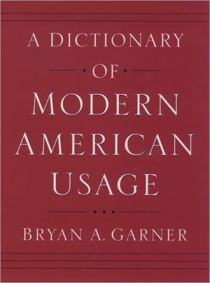 Book A Dictionary of Modern American Usage free