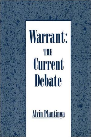 Book Warrant: The Current Debate free