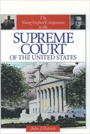 Book The Young Oxford Companion to the Supreme Court of the United States (Young Oxford Companions) free