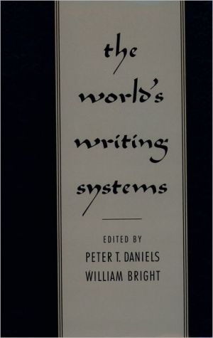 Book The World's Writing Systems free